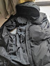 啄木鸟外套男士夹克春秋季新款商务休闲风工装茄克衫免烫抗皱立领上衣服 2110#黑色 加绒 2XL (建议133-148斤) 实拍图