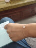 雷诺（RARONE）手表 时尚机械女士手表百合花镂空钢带腕表 玫瑰金 实拍图