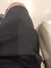 啄木鸟（TUCANO）短裤男夏季潮流沙滩五分裤系带透气休闲运动短裤子男 黑色 4XL  实拍图