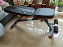 多德士（DDS）仰卧板仰卧起坐健身器材家用多功能卧推凳哑铃凳健腹肌板健身椅 经典黑红 实拍图