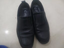 厨王厨师鞋厨房工作鞋劳保鞋耐磨防水防滑防油一脚蹬休闲皮鞋 厨王2号/真皮标准款（舒适透气） 44 实拍图