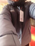 鸭鸭（YAYA）羽绒服男短款冬季新款鸭绒连帽城市轻户外加厚商务休闲保暖外套Y 森林绿色-YE3B709982D 2XL 实拍图