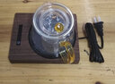 介屋 恒温杯垫办公室加热杯垫保温底座恒温宝速热可烧水加热100度调温 知秋恒温宝(胡桃色)+倾耳壶 实拍图
