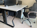 YOE.FTY优宜办公室办公桌椅员工桌屏风工作位四人工作台电脑桌职员桌组合 双人位-无柜子 实拍图