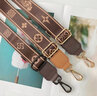 点像包包带子斜挎包宽肩带百搭背包带子单买加长可调节替换绳宽带定制 四叶草+棕黄皮-金扣 实拍图