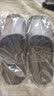惠寻京东自有品牌凉拖鞋凉鞋家用家居软底防滑厚底7/7 黑色J 42-43 实拍图