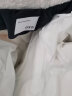 GXG男装 潮流休闲白色立领短款羽绒服男士 2022冬季新款【易穿搭】 白色 170/M 晒单实拍图