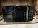 美的微波炉烤箱一体机家用智能湿度感应转盘/平板加热杀菌易洁家用 C32微烤一体【23L变频】 实拍图