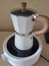 摩卡壶煮咖啡壶家用意式浓缩咖啡机 300ml 白色6杯份+滤纸 实拍图