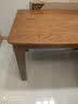 光明家具 实木餐桌现代中式榆木长方形餐桌饭桌 41103 1.2米餐桌（榆木款） 单桌 实拍图