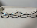 李维斯（Levi's）近视眼镜学生眼镜防蓝光辐射经典眼镜4038ZB-C1黑色-防蓝光镜片【600度数内】宝岛配镜 实拍图