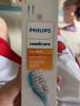 飞利浦（PHILIPS） 儿童电动牙刷头适配HX6311HX6312HX6320HX6340软毛刷头 HX6042标准型2支装（七岁以上儿童） 实拍图