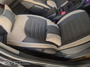 翰静 半包布汽车坐垫四季通用汽车座套小车座椅套适用于 典雅灰 长安逸动名爵5 风神E70奕炫 实拍图