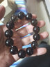 玉致天然茶晶手串烟晶茶水晶情侣手链收藏几乎全净体带证书 几乎全净体珠径18mm（霸气男款） 实拍图