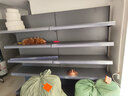 业神制造 超市货架展示架单面加厚便利店酒水饮料货架生鲜调料米面油层架 副架1000*500*1800共5层 实拍图