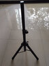 艺美天和加厚音响支架三脚架音箱三角架架子落地式靶箱架金属落地架 短款全金属款1个（62至110厘米） 实拍图