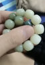 山中玉白玉菩提手串瓷白菩提根渐变绕指柔高密单圈男女情侣链生日礼物男 帝王绿 实拍图
