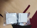 罗格朗（LEGRAND）tcl插座面板画采白色五孔开关USB家用二三插86型暗装墙壁电源插座 一开单控开关 实拍图