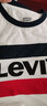 Levi's李维斯夏季男童短袖T恤时尚百搭童装经典三色标纯棉半袖上衣 奶白 150 /72 【建议身高140-152cm】 实拍图