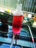 明霞网红玻璃杯时间刻度玻璃水杯女高颜值杯子玻璃瓶喝水目标ins简约 耐热玻璃透明750ml 常规 实拍图