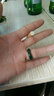 赌神周润发同款玉石戒指玉玛瑙小拇指尾戒男女情侣款窄 草绿内径17-18mm可指定(买1送1） 晒单实拍图