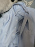 罗蒙（ROMON）牛津纺长袖衬衫男新款休闲纯棉衬衣青年时尚修身衬衫 1085蓝色 41 实拍图