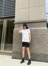 特步（XTEP）运动套装男夏季健身跑步服篮足球服男士休闲速干衣短袖短裤两件套 白色【速干套装】店长推荐 S 实拍图