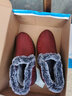 鮟鱇 冬季老北京布鞋女老人棉鞋加绒保暖中老年妈妈鞋软底奶奶棉靴AK78953 红色 35 实拍图