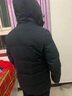 老爷车 中老年人爸爸羽绒服男装冬季短款加厚宽松大码连帽父亲冬装外套 6808-灰色 180/XL（建议115-135斤） 实拍图