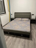 百裕达 板式床1.8米双人床榻榻米1.5米家用主卧大床高箱储物床收纳床 高箱储物床-裸床【包安装】 1200mm*2000mm 实拍图