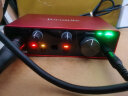 Focusrite scarlett 福克斯特声卡solo3 有声书喜马拉雅专业录音配音设备声卡套装 SOLO3配得胜pck600大振膜电容麦套装 实拍图