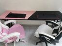 梵友（FANYOU）电竞桌电脑台式桌家用书桌网吧游戏桌电脑桌情侣双人电竞桌椅套装 粉黑配（单桌） 长200宽60高74CM 晒单实拍图