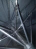 希雨加大号雨伞男士长柄商务定制印logo自动双人加固防风两用广告伞 单人用-110厘米-黑色 实拍图