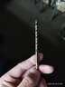 刀皇不锈钢钻头0.8-22含钴钻头直柄麻花钻M35全磨制金属合金麻花 5mm【单支装】 实拍图