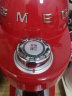 SMEG 斯麦格 意大利进口 电动磨豆机家用意式 咖啡豆研磨机定量 意式美式手冲咖啡磨粉机CGF01 魅惑红 实拍图