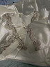 莫代尔睡衣女士新款冰丝睡裙性感夏季薄款蕾丝短袖睡裙家居服舒适 306款淡藕色 M (80-100斤) 实拍图