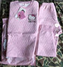 Hello Kitty女童保暖内衣套装加绒加厚纯棉儿童夹棉秋衣秋裤套装女全棉保暖衣 粉色3层夹棉 55501 140 cm适合135-145 实拍图