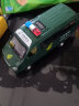 MINI AUTO儿童玩具 1：32合金汽车模型红旗H7出租声光回力北京出租车大众凯 奥迪A8出租车绿 实拍图