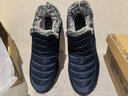 回力棉鞋男冬季加绒加厚中老年人保暖防水老北京爸爸鞋耐磨雪地靴男 藏青-WBN0261 43 实拍图