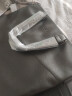 法国COW男包商务公文包 男士时尚休闲手提包单肩斜挎电脑包旅行背包 C-8610公文包 黑色 实拍图