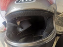 AD新国标电动车头盔女士秋冬季保暖围巾防雾全盔男女款四季通用电瓶车安全帽冬天3C认证摩托车头盔 新国标B类【粉兔】透明 均码 实拍图