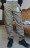 雅鹿男装工装裤男中年直筒宽松工装休闲裤纯棉耐磨复古多口袋男裤运动长裤 【加厚款】19401#灰色 M （偏大一码） 实拍图