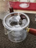 创颐  玻璃煮茶壶电陶炉煮茶器套装煮茶炉普洱白茶家用泡茶烧水养生壶 CY-01木纹茶炉 实拍图