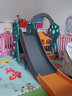 当康当康 儿童滑滑梯室内滑梯秋千组合 婴儿围栏儿童 儿童滑梯游乐场 蓝色轮船【全封闭台阶+音乐+秋千强力吸盘+篮球】 实拍图