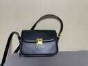 慕昂 洋气小方包时尚小包包女网红腋下包2021新款百搭单肩斜挎包 黑色 实拍图