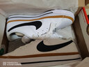 耐克（NIKE）男鞋板鞋 2025新款秋季时尚运动鞋舒适耐磨低帮运动休闲鞋滑板鞋 COURT VISION/黑色白勾 39 实拍图