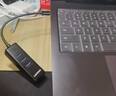 联想（Lenovo）Type-C转网口RJ45 千兆有线网口 苹果MAC笔记本网线接口转换器LX0804 C625 type-c转百兆网口+USB*3 1年内 质量问题 免费换新 实拍图