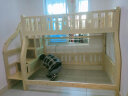 子薇上下床实木儿童床铺成人高低子母床双层床学生卧室储物双人床实木 梯柜款 上铺宽1.15米下铺宽1.35米 实拍图