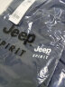 吉普（JEEP） 卫衣男圆领时尚休闲春秋新款长袖T恤男士打底衫纯色棉质上衣男装 6501蓝色 4XL(建议180-195斤) 实拍图