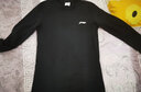 李宁紧身衣男长袖健身衣保暖篮球训练跑步套装加绒速干高弹压缩上衣 加绒款【黑色】 L 实拍图